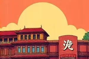 51漫画全彩阅览长廊首页主视觉，画架上摊开的彩色分镜稿